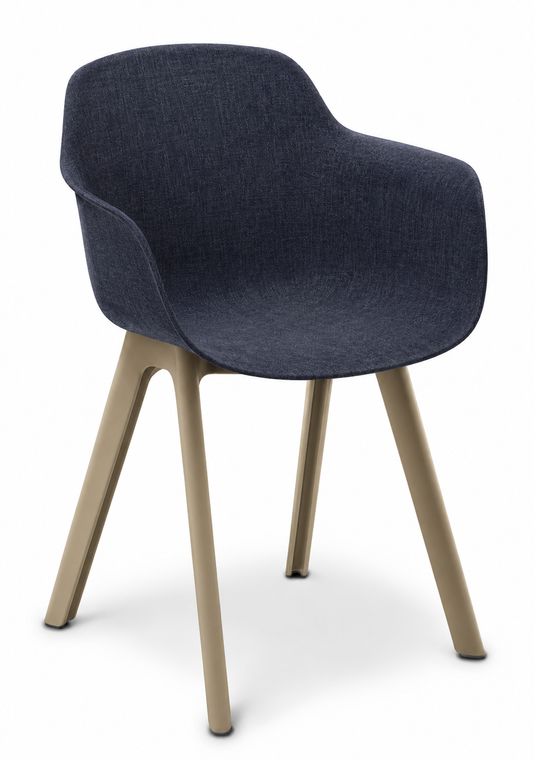 Eden Loria 4 Leg Armchair - Upholstered