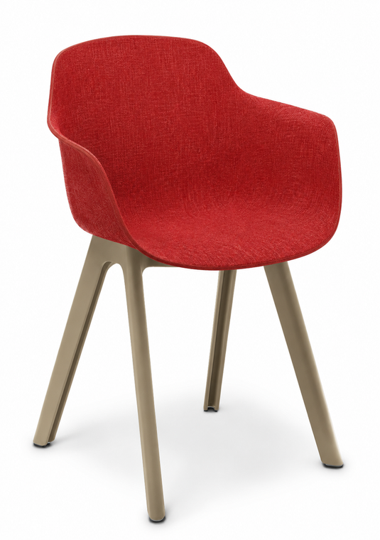Eden Loria 4 Leg Armchair - Upholstered