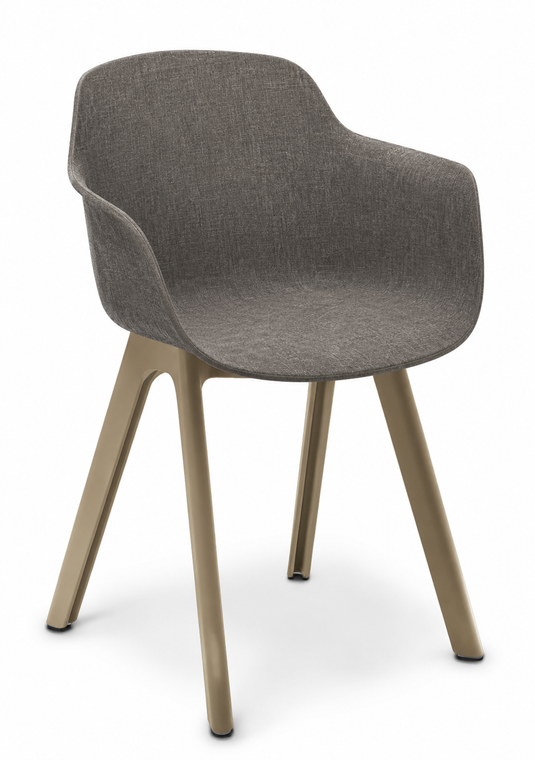 Eden Loria 4 Leg Armchair - Upholstered