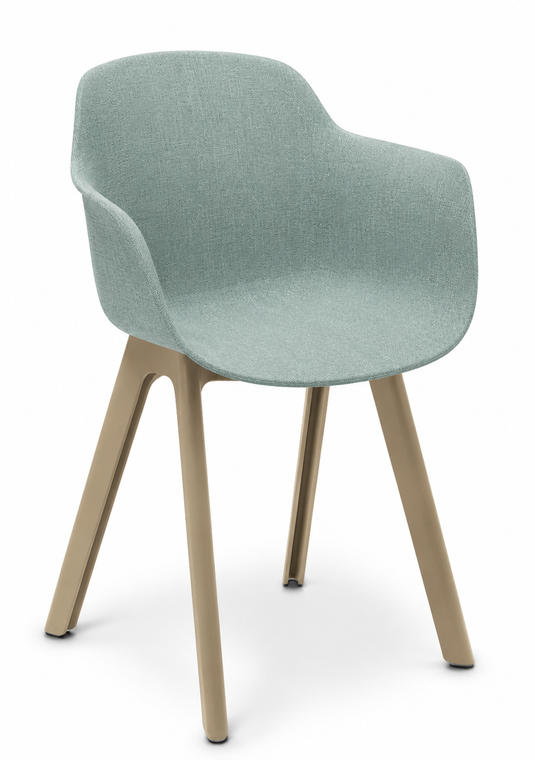 Eden Loria 4 Leg Armchair - Upholstered