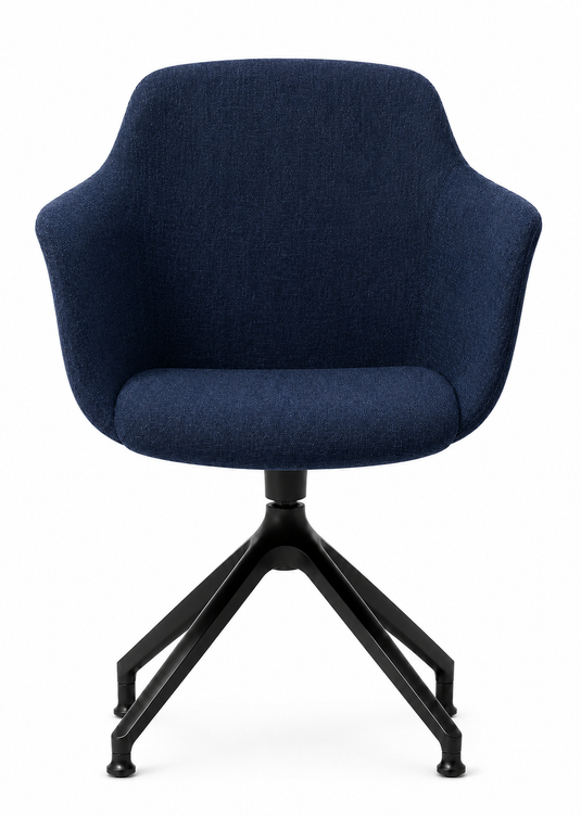 Eden Loria Swivel Armchair - Fixed Height - Upholstered