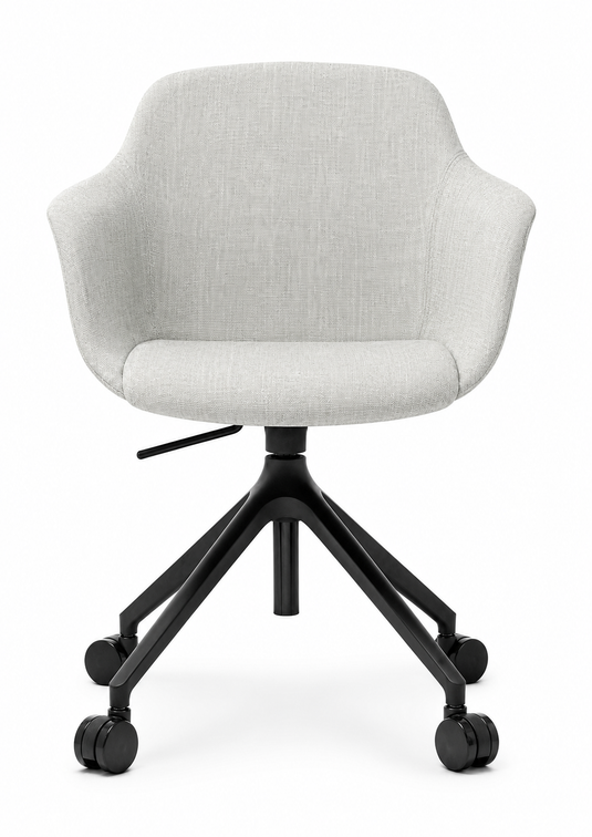 Eden Loria Swivel Armchair - Height Adjustable - Upholstered