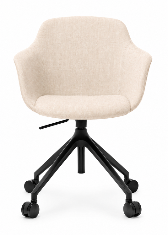 Eden Loria Swivel Armchair - Height Adjustable - Upholstered