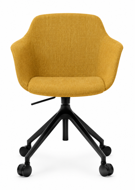 Eden Loria Swivel Armchair - Height Adjustable - Upholstered