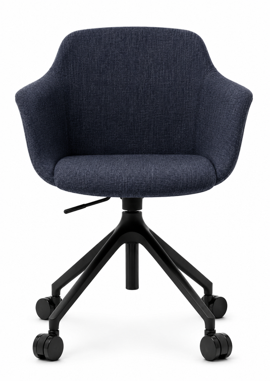 Eden Loria Swivel Armchair - Height Adjustable - Upholstered