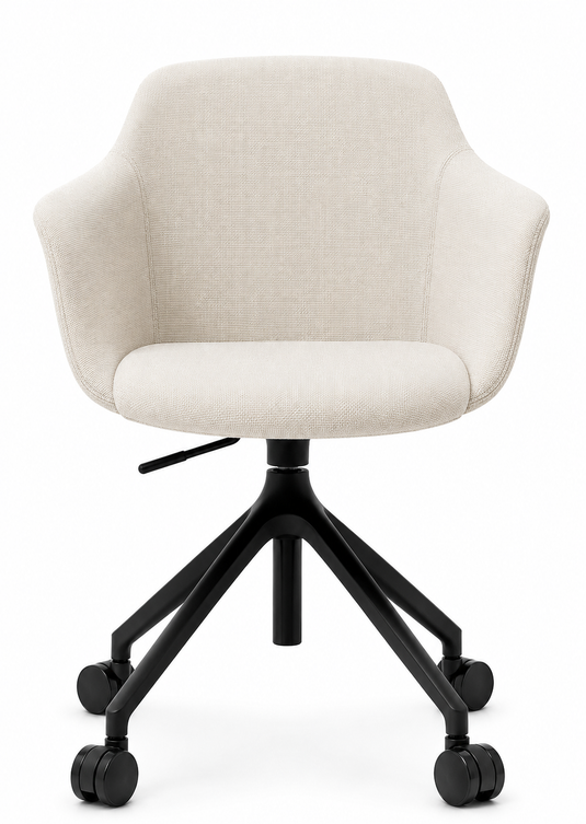Eden Loria Swivel Armchair - Height Adjustable - Upholstered