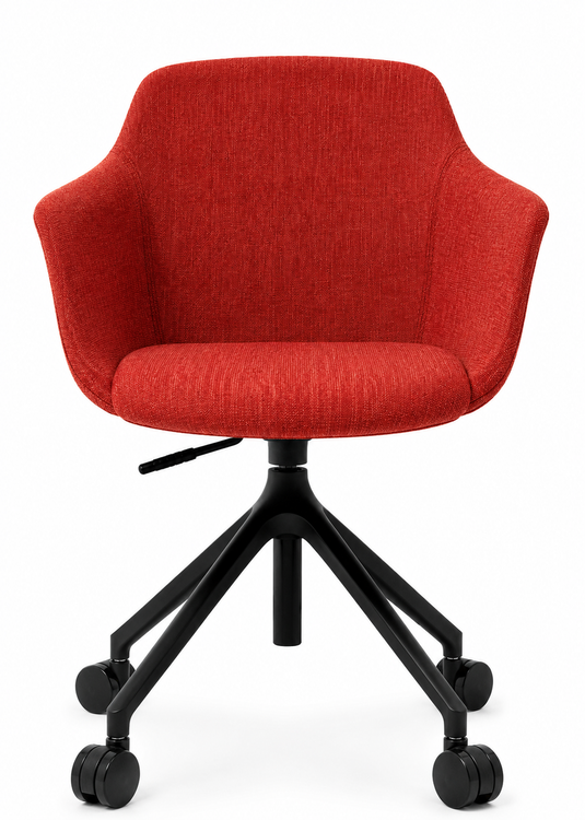 Eden Loria Swivel Armchair - Height Adjustable - Upholstered