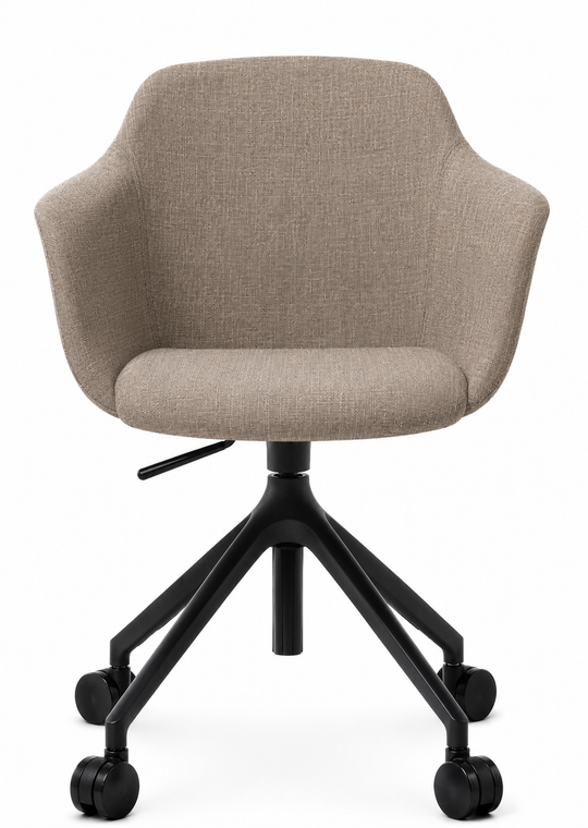 Eden Loria Swivel Armchair - Height Adjustable - Upholstered