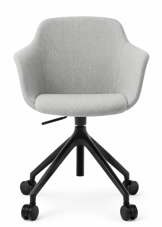 Eden Loria Swivel Armchair - Height Adjustable - Upholstered