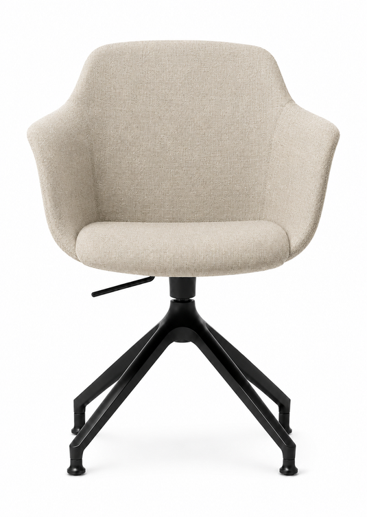 Eden Loria Swivel Armchair - Height Adjustable - Upholstered