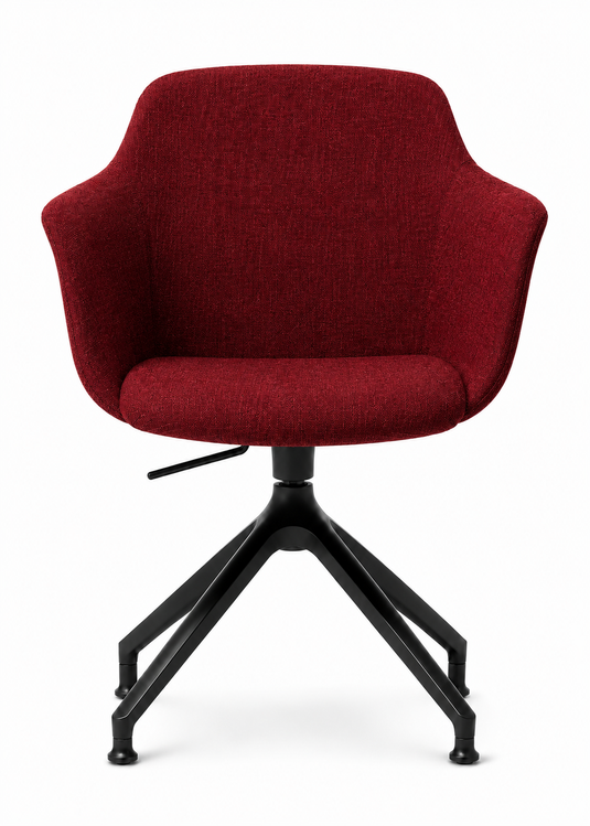 Eden Loria Swivel Armchair - Height Adjustable - Upholstered