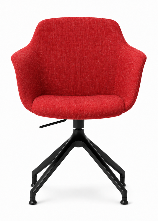Eden Loria Swivel Armchair - Height Adjustable - Upholstered
