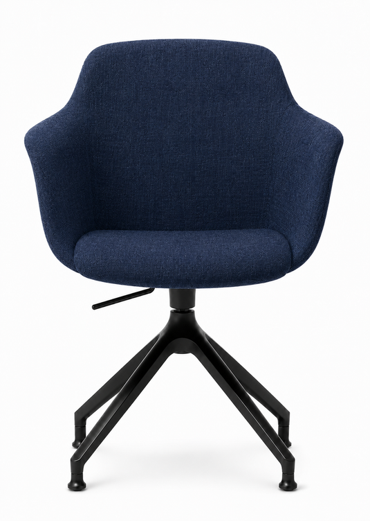 Eden Loria Swivel Armchair - Height Adjustable - Upholstered