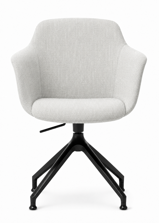 Eden Loria Swivel Armchair - Height Adjustable - Upholstered