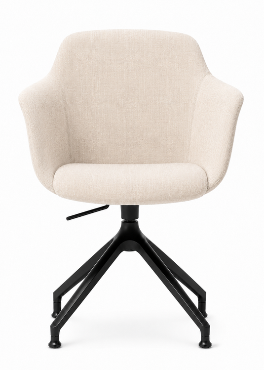 Eden Loria Swivel Armchair - Height Adjustable - Upholstered