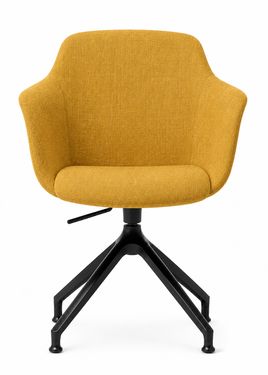 Eden Loria Swivel Armchair - Height Adjustable - Upholstered