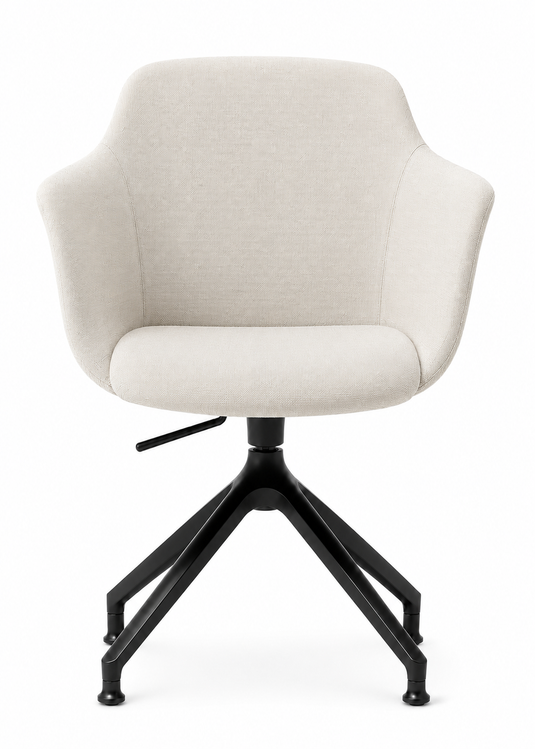 Eden Loria Swivel Armchair - Height Adjustable - Upholstered