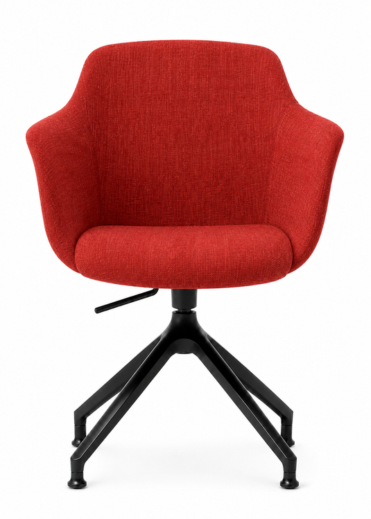 Eden Loria Swivel Armchair - Height Adjustable - Upholstered