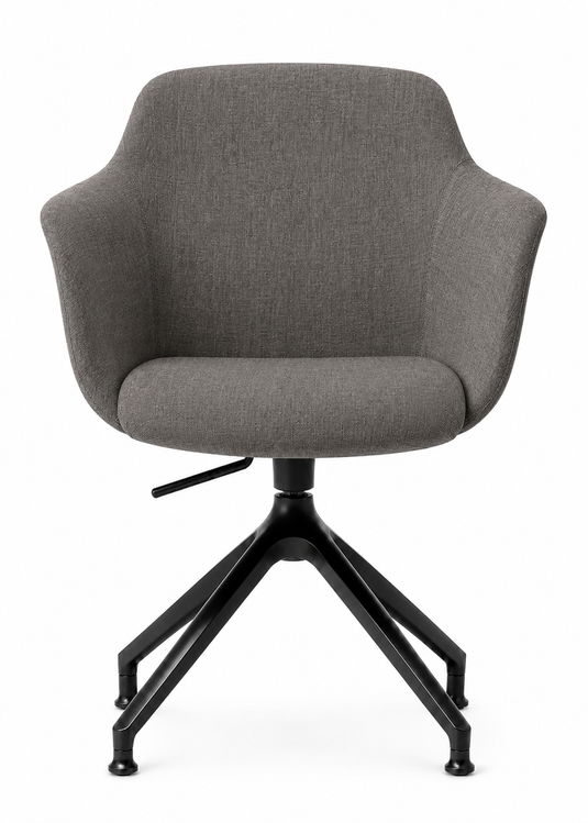 Eden Loria Swivel Armchair - Height Adjustable - Upholstered