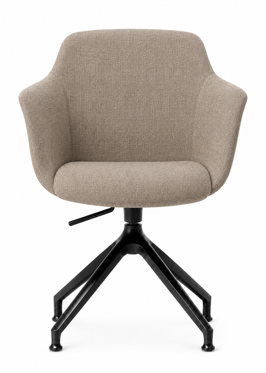 Eden Loria Swivel Armchair - Height Adjustable - Upholstered