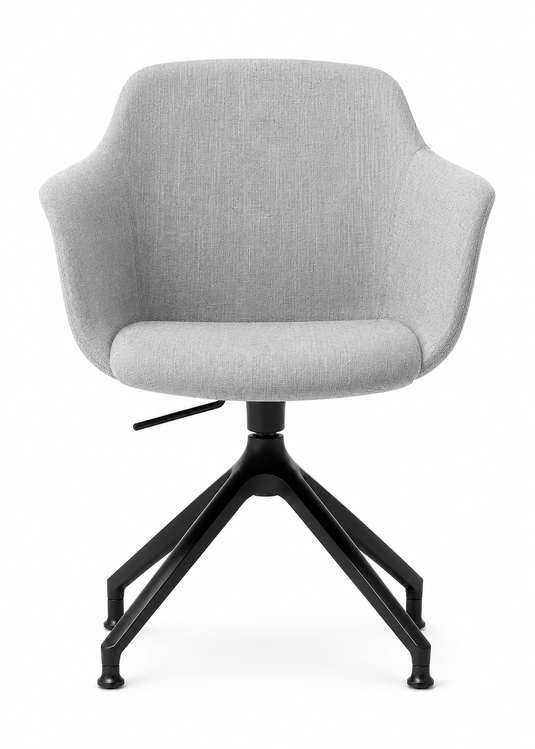 Eden Loria Swivel Armchair - Height Adjustable - Upholstered