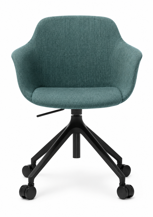 Eden Loria Swivel Armchair - Height Adjustable - Upholstered