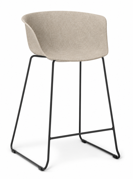 Eden Loria Kitchen Stool - Upholstered