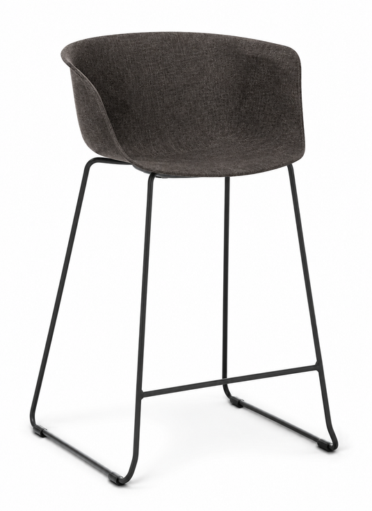 Eden Loria Kitchen Stool - Upholstered