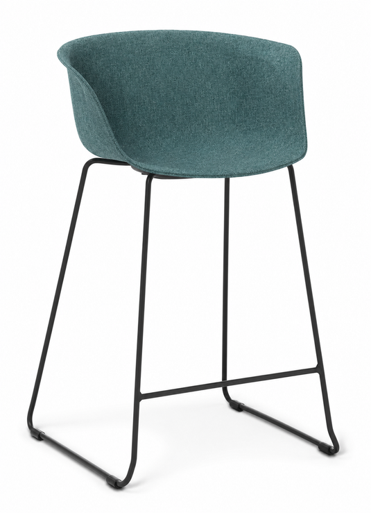 Eden Loria Kitchen Stool - Upholstered