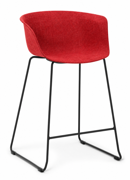 Eden Loria Kitchen Stool - Upholstered