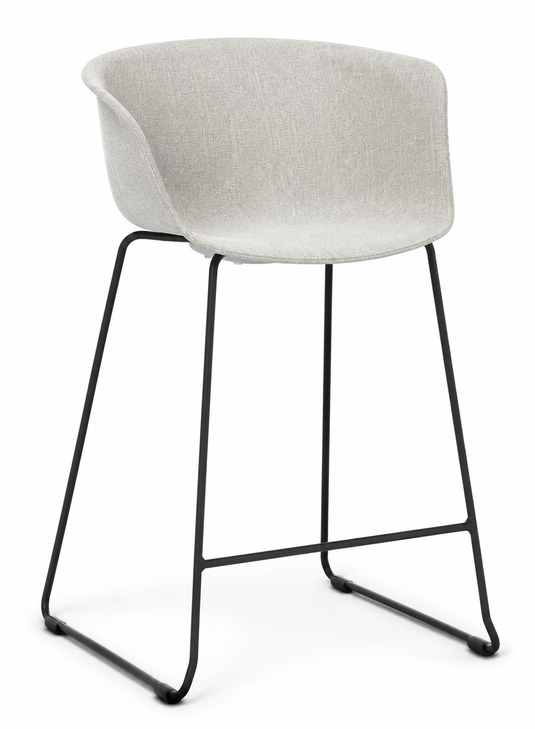 Eden Loria Kitchen Stool - Upholstered