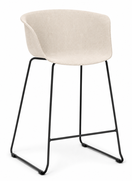 Eden Loria Kitchen Stool - Upholstered