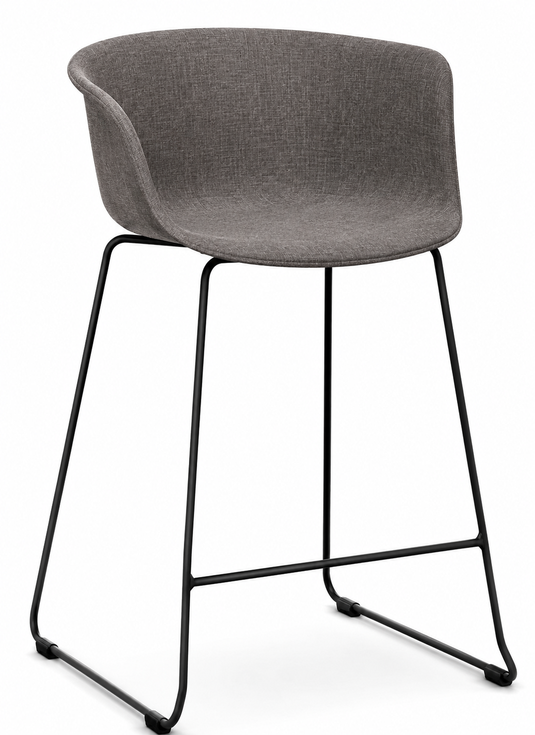 Eden Loria Kitchen Stool - Upholstered