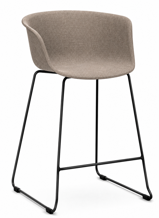 Eden Loria Kitchen Stool - Upholstered