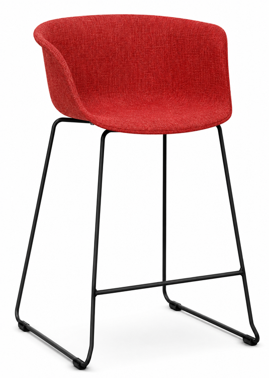 Eden Loria Kitchen Stool - Upholstered
