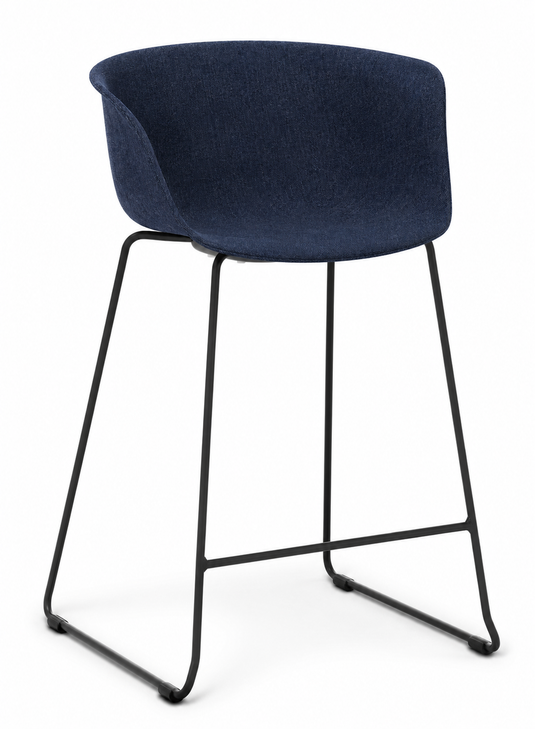Eden Loria Kitchen Stool - Upholstered