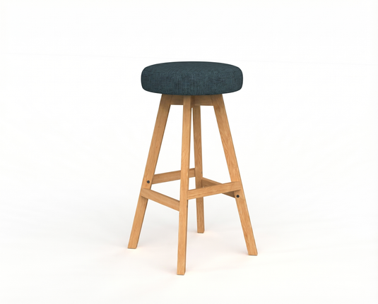 Knight Luna Button Barstool