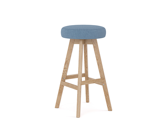 Knight Luna Button Barstool
