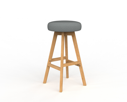 Knight Luna Button Barstool