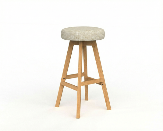 Knight Luna Button Barstool