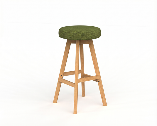 Knight Luna Button Barstool