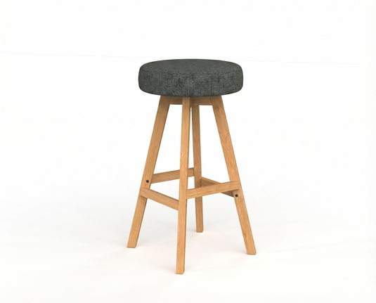 Knight Luna Button Barstool