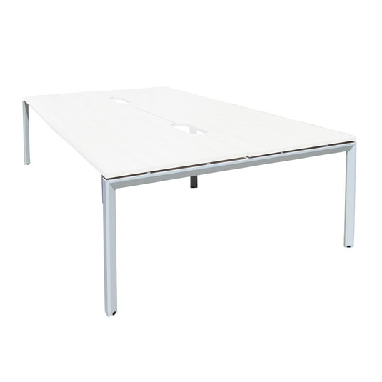 Capri Back to Back 4-Person Pod Desk