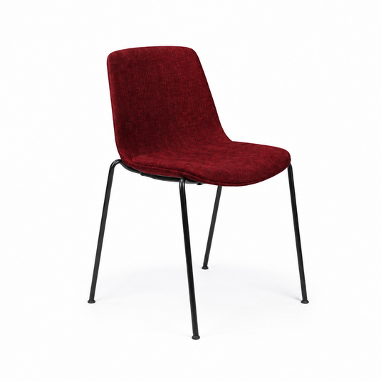 Chair Solutions Ola 4 Leg Chair - Black Frame - Fully Upholstered