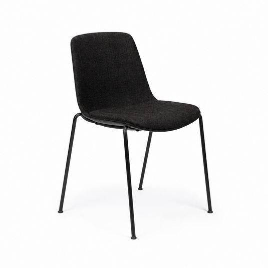 Chair Solutions Ola 4 Leg Chair - Black Frame - Fully Upholstered