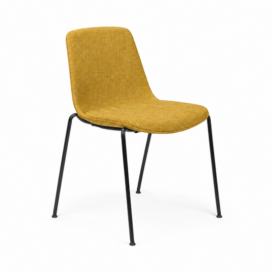 Chair Solutions Ola 4 Leg Chair - Black Frame - Fully Upholstered