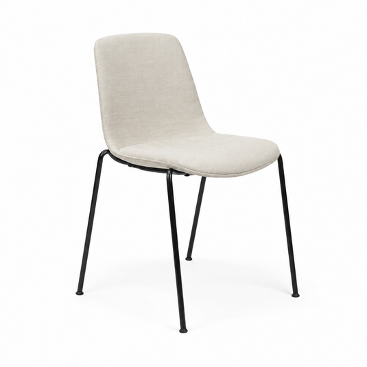 Chair Solutions Ola 4 Leg Chair - Black Frame - Fully Upholstered