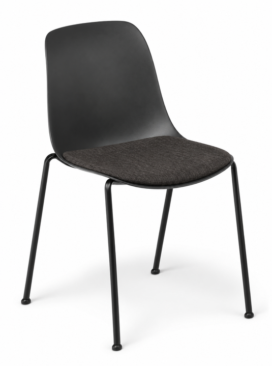 Eden Juna 4-Leg Chair - Seat Upholstered