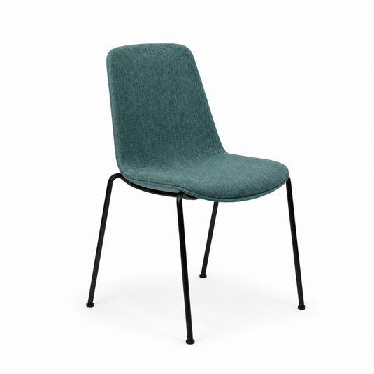 Chair Solutions Ola 4 Leg Chair - Black Frame - Fully Upholstered