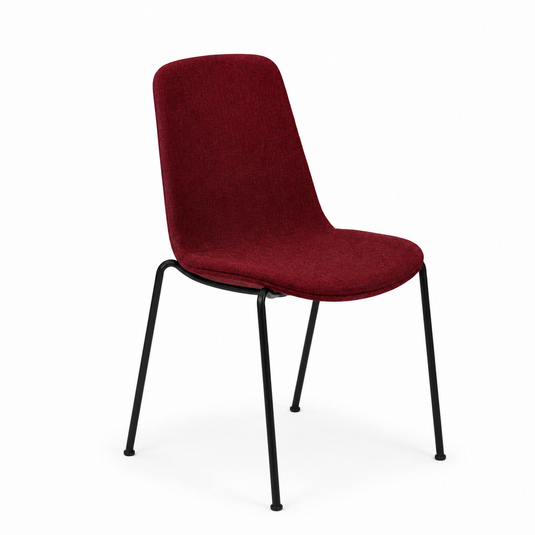 Chair Solutions Ola 4 Leg Chair - Black Frame - Fully Upholstered